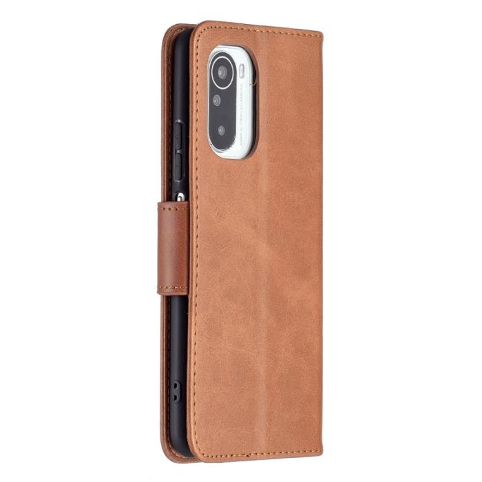 Bild 3, Xiaomi Mi 11i - Solid Shark Läder Fodral - Brun