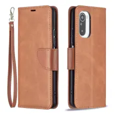 Xiaomi Mi 11i - Solid Shark L&auml;der Fodral - Brun