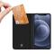 iPhone 13 Mini - DUX DUCIS Skin Pro Läder Fodral - Svart
