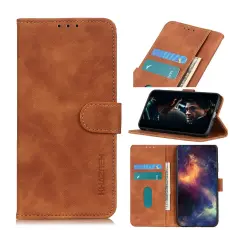 Huawei P40 - KHAZNEH Plånboksfodral - Brun