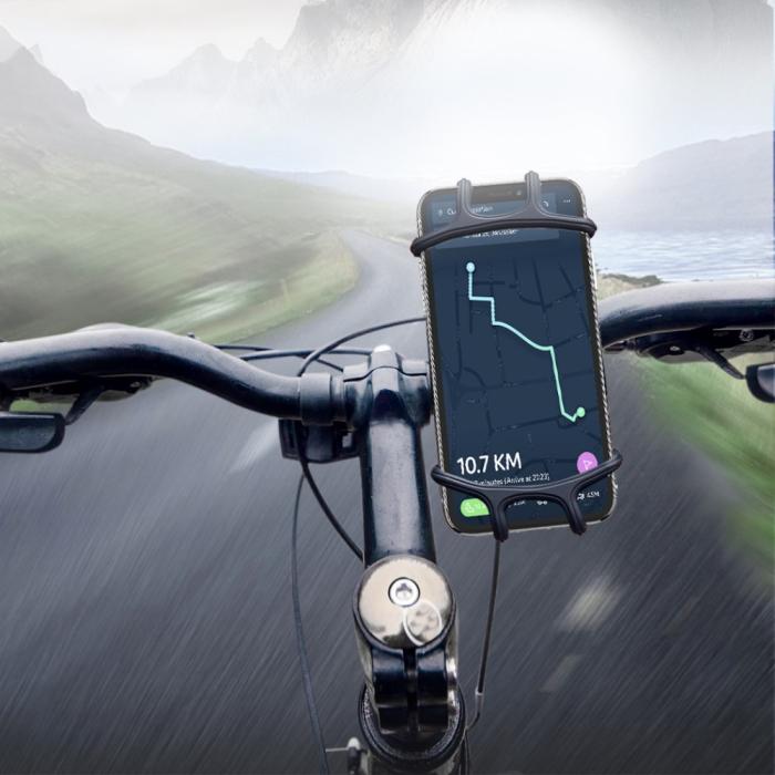 Bild 3, FLOVEME Universal Mobilhållare till Cykel - Svart