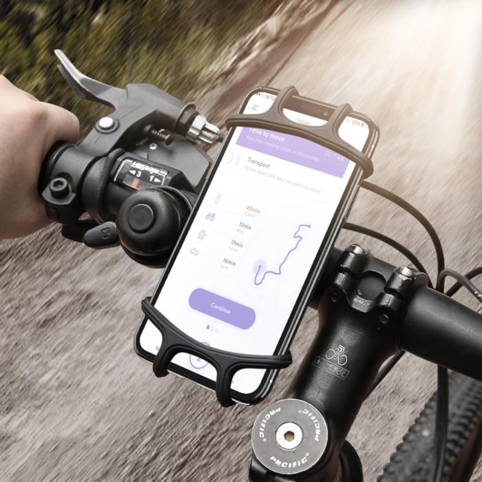 Bild 4, FLOVEME Universal Mobilhållare till Cykel - Svart