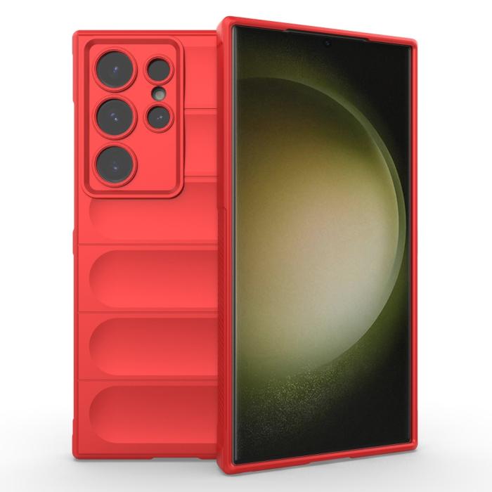 Bild 1, Samsung Galaxy S24 Ultra Skal Magic Shield Röd