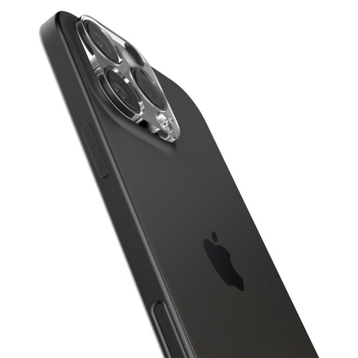 Bild 3, Spigen iPhone 16/15/14 Pro/Pro Max 2-PACK Linsskydd Optik.tR