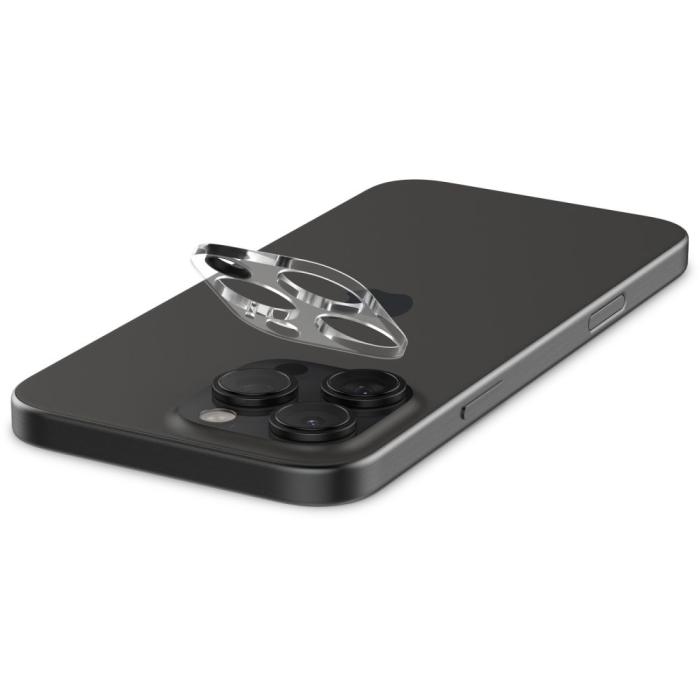 Bild 5, Spigen iPhone 16/15/14 Pro/Pro Max 2-PACK Linsskydd Optik.tR