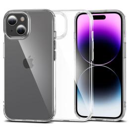 Tech-Protect iPhone 15 Skal FlexAir Hybrid Transparent