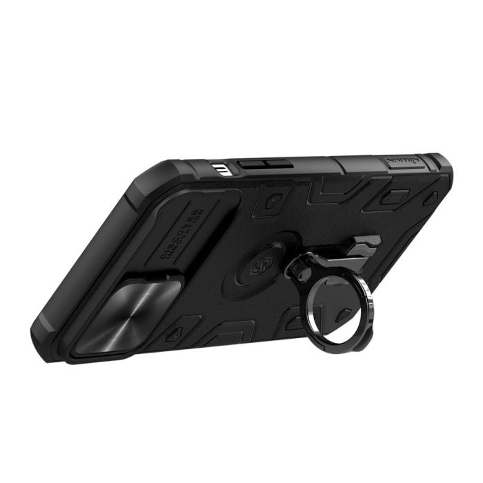 Bild 5, NILLKIN iPhone 13 Pro Max Skal CamShield Armor Pro Svart