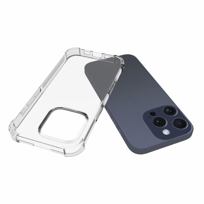 Bild 3, iPhone 16 Pro Skal TPU Shockproof Transparent