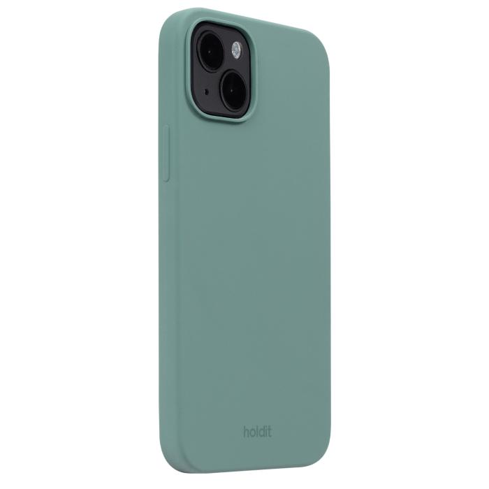 Bild 2, holdit iPhone 14 Plus Skal Silikon Moss Green