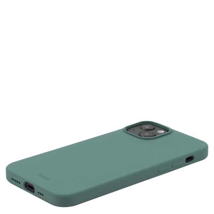 Bild 3, holdit iPhone 14 Plus Skal Silikon Moss Green