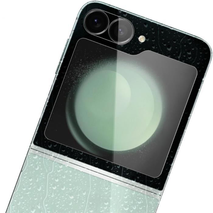 Bild 6, IMAK Galaxy Z Flip 6 Skärmskydd Inkl.Linsskydd Härdat Glas