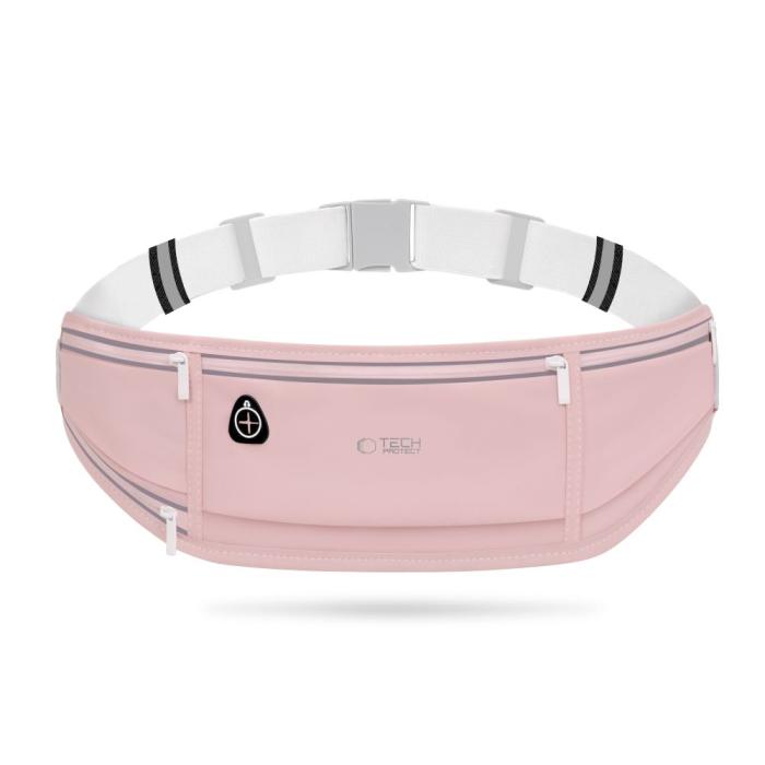 Bild 1, Tech-Protect Midjeväska Löpning Dusty Rose