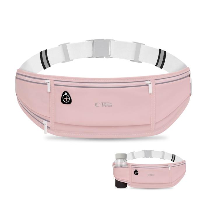 Bild 2, Tech-Protect Midjeväska Löpning Dusty Rose