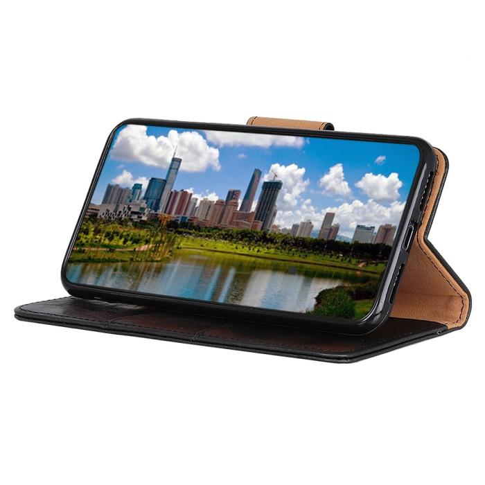 Bild 2, OnePlus Nord 2T 5G Fodral Split Läder Svart