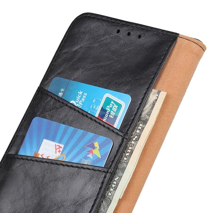 Bild 4, OnePlus Nord 2T 5G Fodral Split Läder Svart