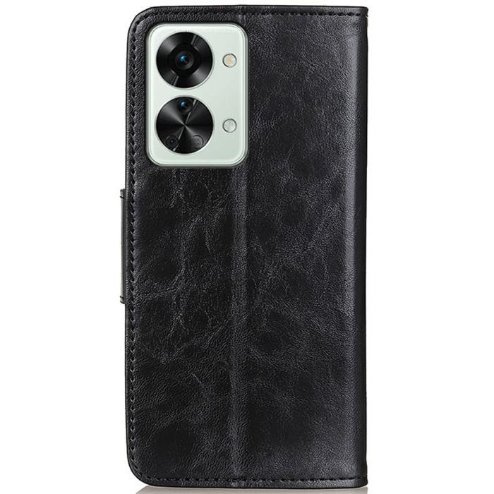 Bild 6, OnePlus Nord 2T 5G Fodral Split Läder Svart
