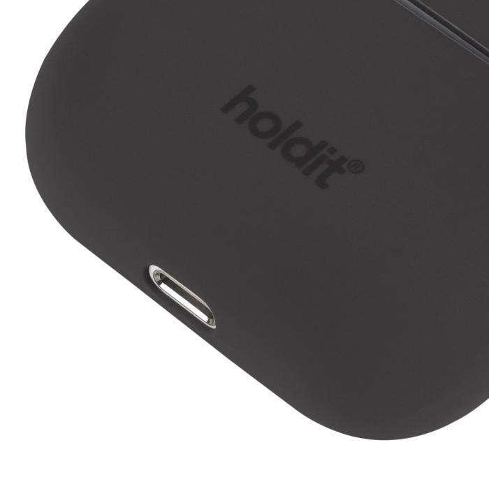 Bild 3, holdit AirPods 3 Skal Silikon Nygård Svart