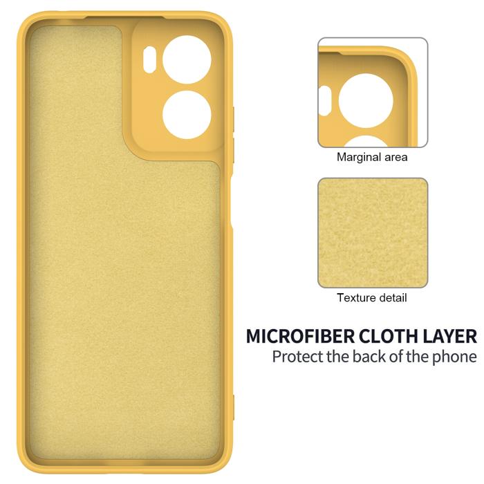 Bild 6, Motorola Moto G06 Power Skal Liquid Silikon Gul