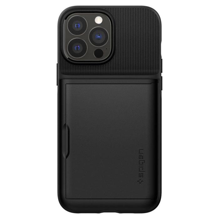 Bild 2, Spigen iPhone 13 Pro Max Skal Slim Armor CS Svart