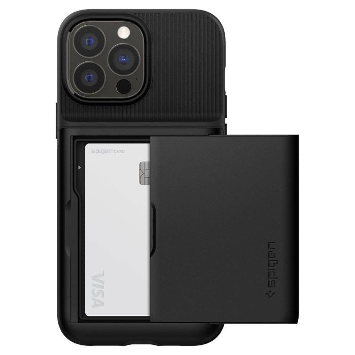 Bild 3, Spigen iPhone 13 Pro Max Skal Slim Armor CS Svart