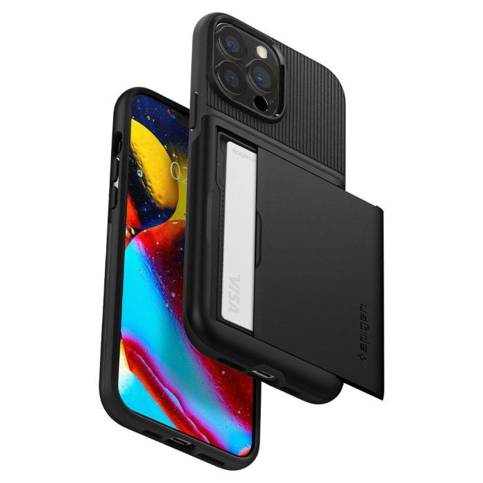 Bild 5, Spigen iPhone 13 Pro Max Skal Slim Armor CS Svart