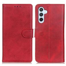 Samsung Galaxy S26 Fodral L&auml;der R&ouml;d