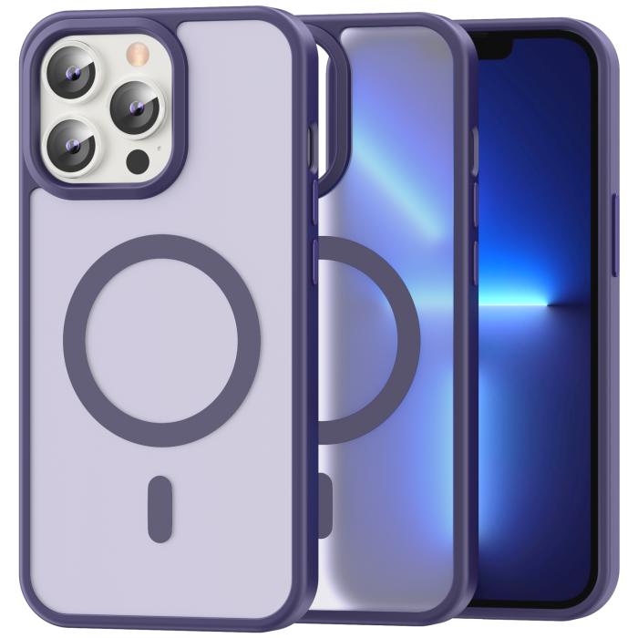 Bild 1, ColorPop iPhone 13 Pro Skal CH MagSafe Matt Lila