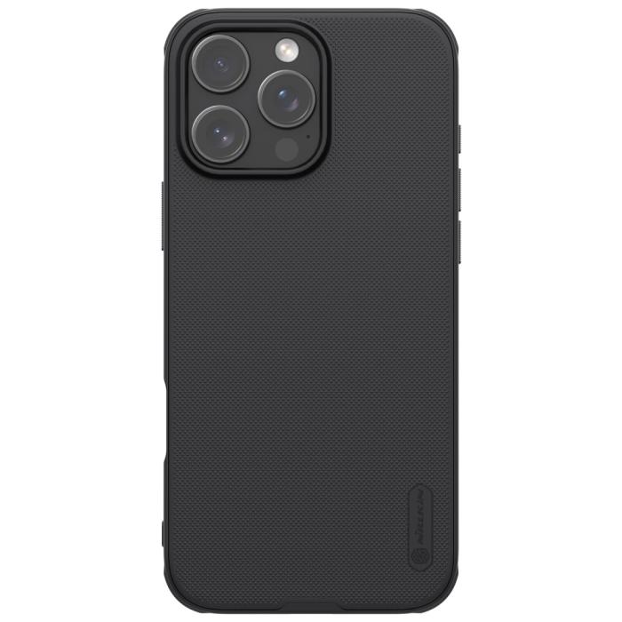 Bild 1, NILLKIN iPhone 16 Pro Skal MagSafe Frosted Shield Pro Svart