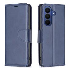 Samsung Galaxy S26 Fodral L&auml;der Bl&aring;
