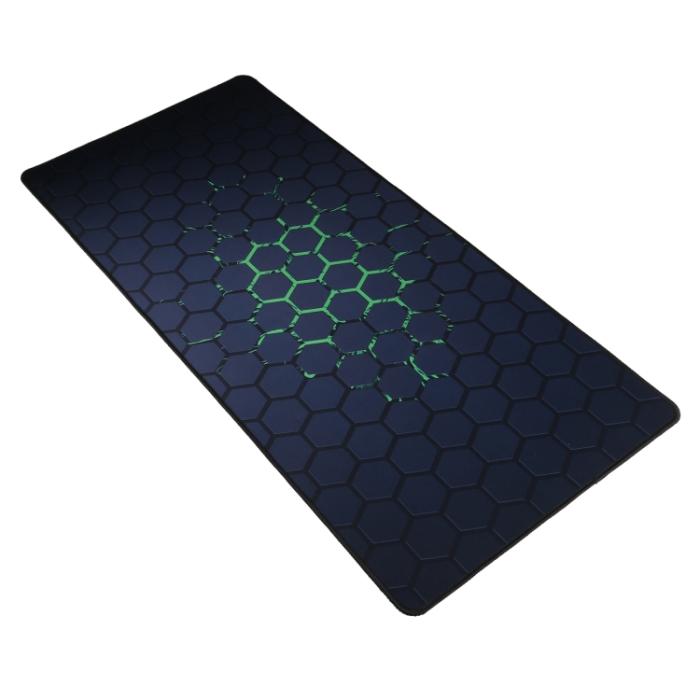 Bild 2, 800 x 300 mm Musmatta/Skrivbordsmatta Green Honeycomb