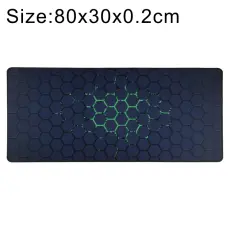 800 x 300 mm Musmatta/Skrivbordsmatta Green Honeycomb