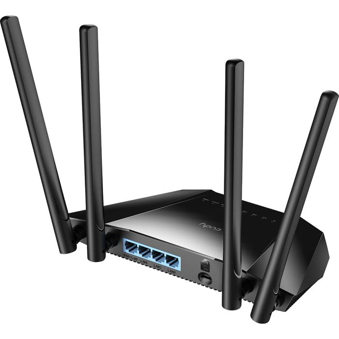Bild 4, Cudy 4G Router LT400 Cat4 N300 Svart