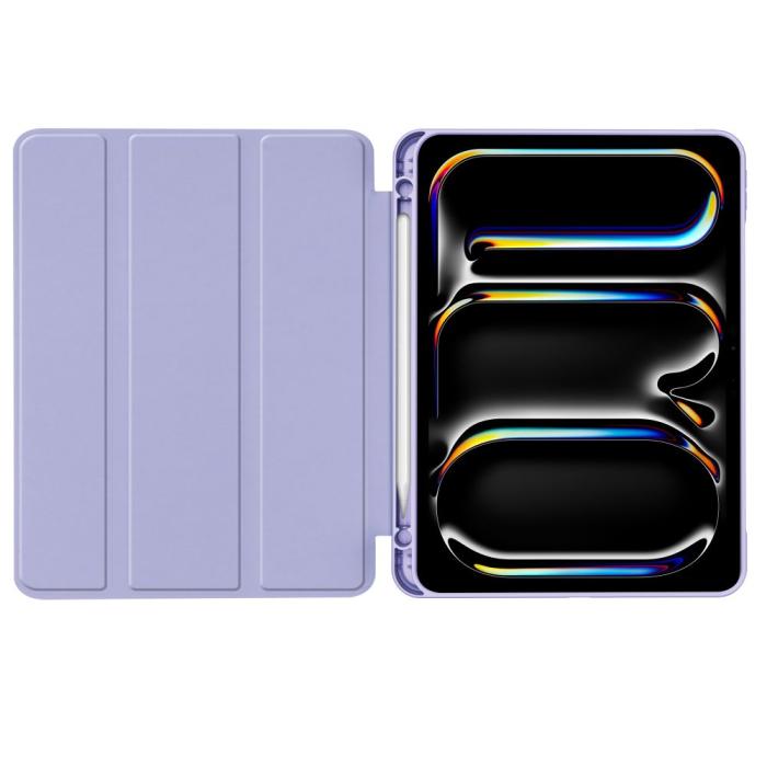 Bild 6, Tech-Protect iPad Pro 11 2024 Fodral SC Pennhållare Violet