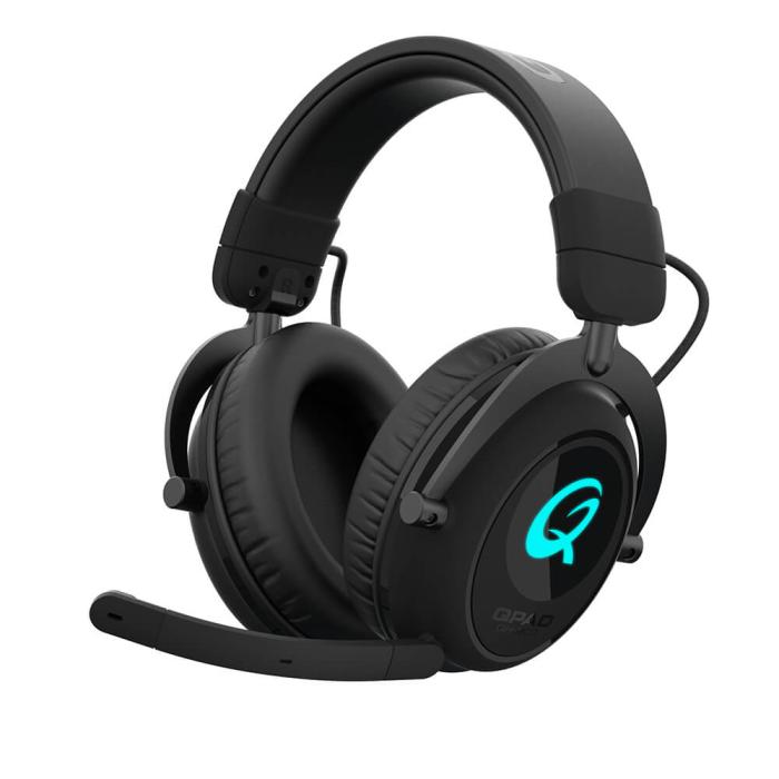 Bild 1, QPAD Gaming Headset QH900 Svart
