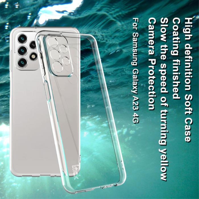 Bild 2, IMAK Samsung Galaxy A23 5G Skal TPU Transparent
