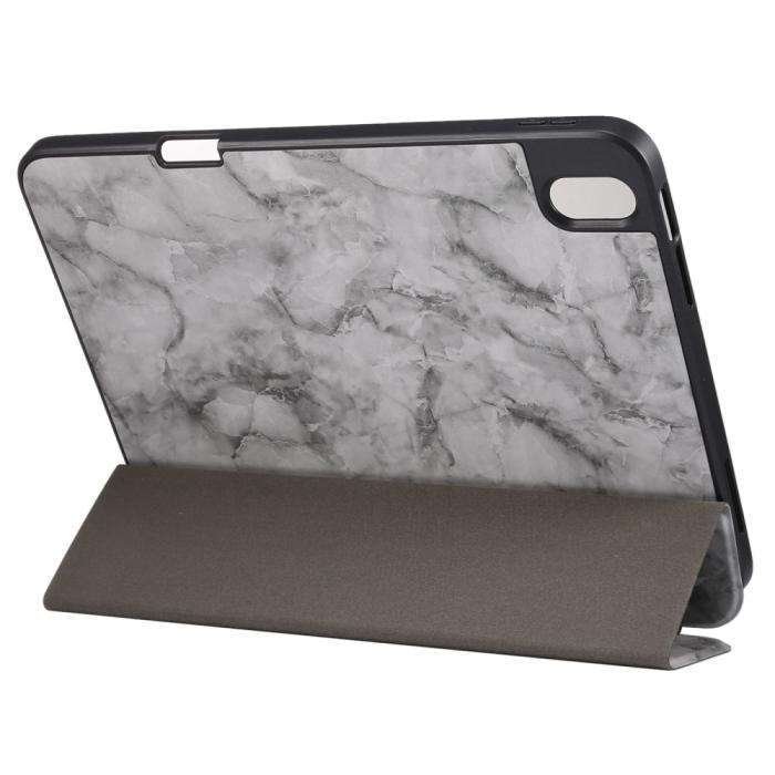 Bild 3, iPad 11 2025 / 10.9 2022 Fodral Tri-Fold Marmor