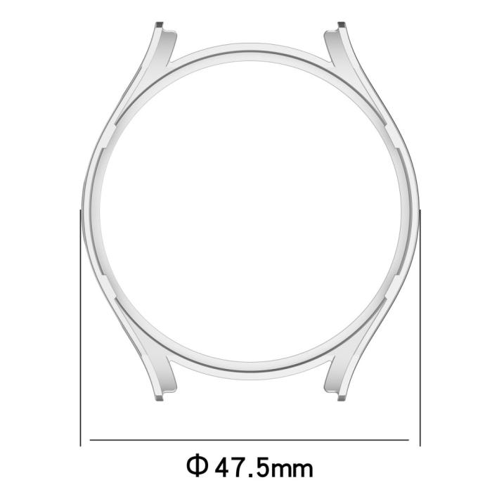 Bild 5, Samsung Galaxy Watch 5 Pro 45mm Skal Heltäckande Transparent