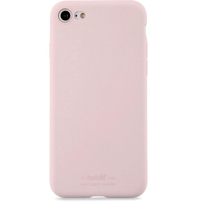 Bild 1, iPhone 7/8/SE (2020/2022) - holdit Mobilskal Silikon - Blush Pink