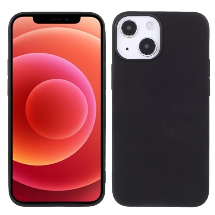 Bild 1, iPhone 13 Mini - Matt TPU Skal - Svart