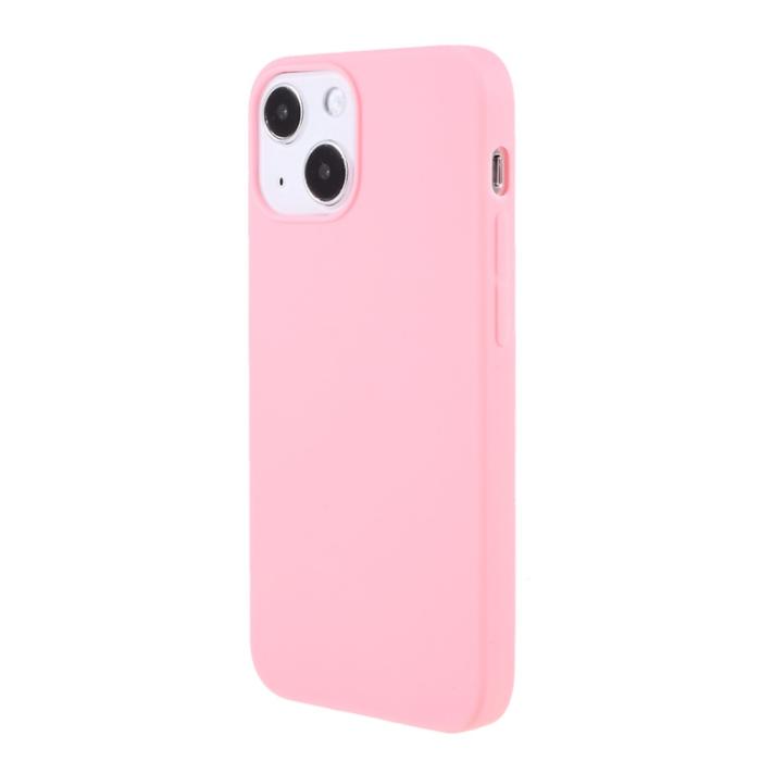 Bild 3, iPhone 13 Mini - Matt TPU Skal - Ljus Rosa