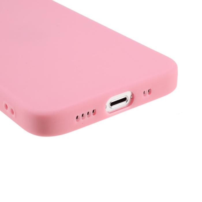 Bild 5, iPhone 13 Mini - Matt TPU Skal - Ljus Rosa