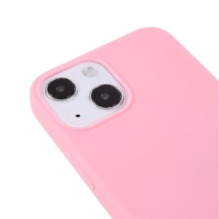 Bild 6, iPhone 13 Mini - Matt TPU Skal - Ljus Rosa