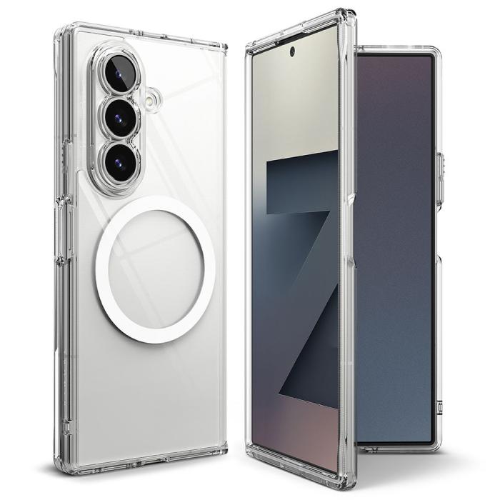 Bild 4, Ringke Samsung Galaxy Z Fold 7 Skal MagSafe Fusion Transparent