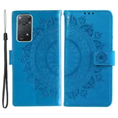 Xiaomi Redmi Note 11 Pro 5G Fodral Mandala L&auml;der Bl&aring;
