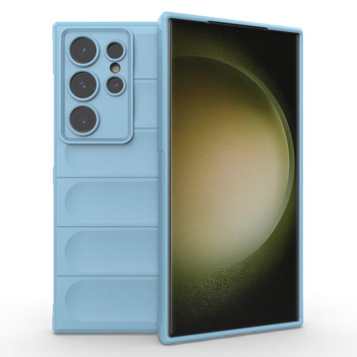 Bild 1, Samsung Galaxy S24 Ultra Skal Magic Shield Ljus Blå
