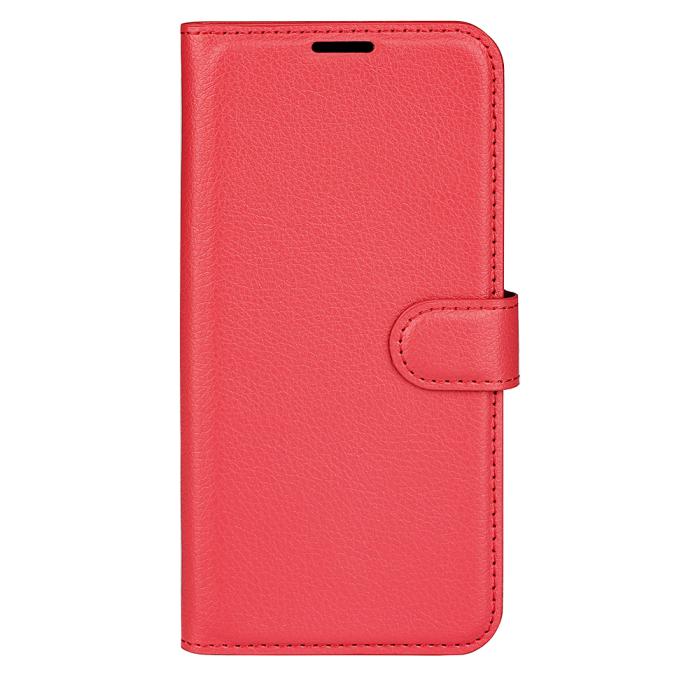 Bild 2, Motorola Moto G56 5G Fodral Litchi Läder Röd