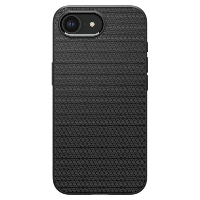 Bild 2, Spigen iPhone 17e / 16e Skal Liquid Air Matt Svart
