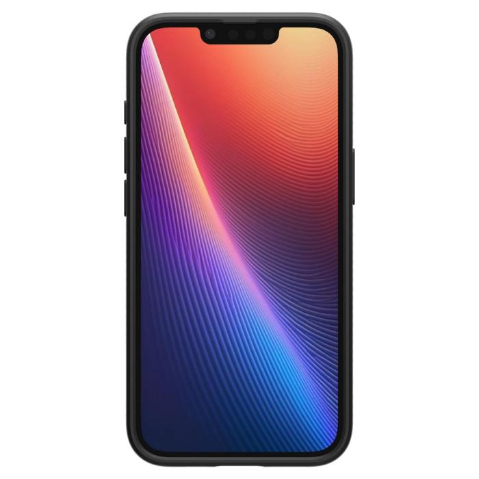Bild 3, Spigen iPhone 17e / 16e Skal Liquid Air Matt Svart