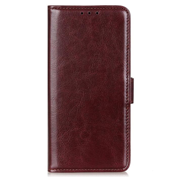 Bild 5, Motorola Moto G84 5G Fodral Crazy Horse Läder Brun