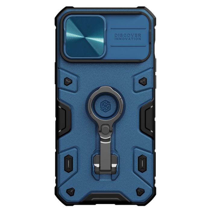Bild 2, NILLKIN iPhone 13 Pro Max Skal CamShield Armor Pro Blå